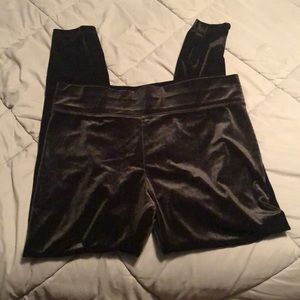 velvet leggings
